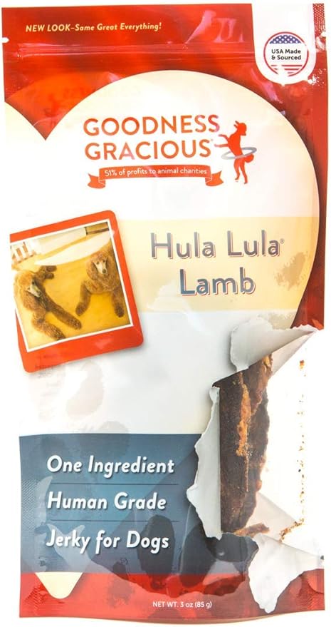 Goodness Gracious Human Grade Hula Lula Jerky for Dogs