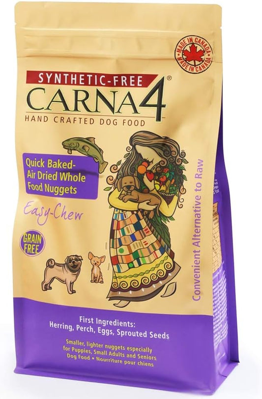 CARNA4 Easy-chew Fish Formula Sprouted Seeds Dog Food (Fish 4.4)