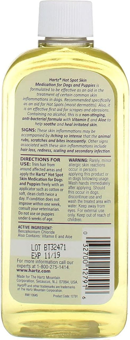 HARTZ MOUNTAINHOTSPOT Medication F/DOGS12791