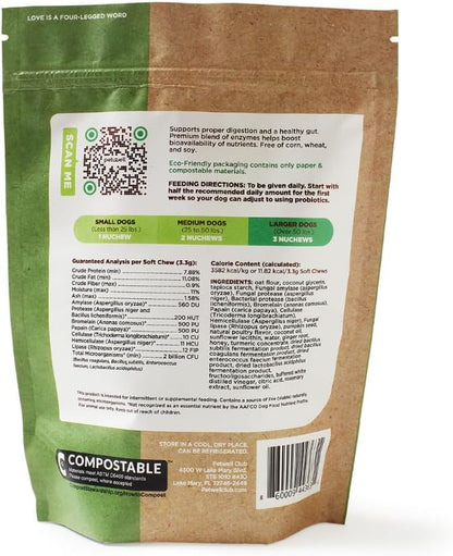 Mission-Proven Globally in Our Counterterrorism Work - Ultimate Probiotic Dog Chews-3X Number of Chews-Advanced Digestive Formula