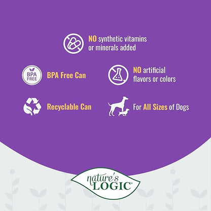 Natures Logic NL00180 Grain-Free Rabbit Feast Wet Dog Food, One Size