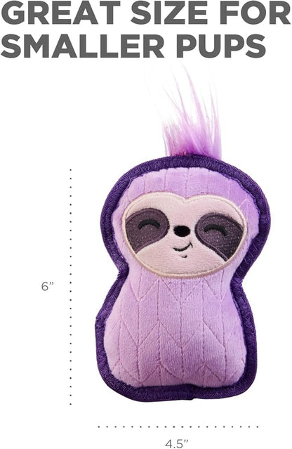 Outward Hound Xtreme Seamz Sloth Squeaky Durable Dog Toy