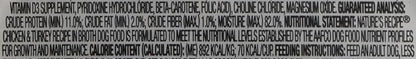 Nature's Recipe Wet Dog Food, Chicken & Turkey Recipe In Broth, 2.75-Ounce Cup (Pack of 24)