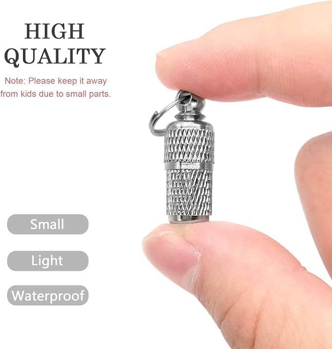 3pcs Anti-Lost Pet ID Tags Barrel Tube Cat Dog ID Tags with Name Address Telephone Label Prevent Pet Lost for Pet Puppy Collar