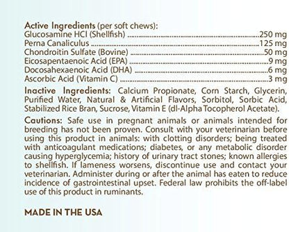 Healthy Breeds English Toy Spaniel Z-Flex Minis Hip and Joint Support Soft Chews 60 Count