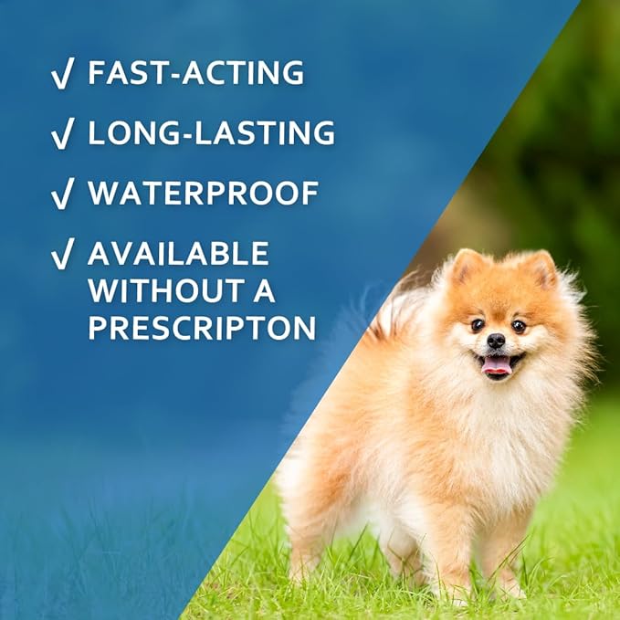 Fiproguard Flea & Tick Squeeze-On for Dogs Upto 22 lbs, 6-PACK