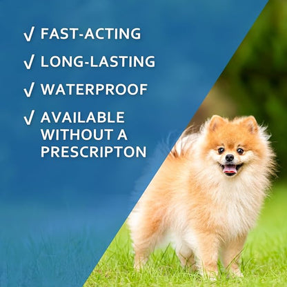 Fiproguard Flea & Tick Squeeze-On for Dogs Upto 22 lbs, 6-PACK