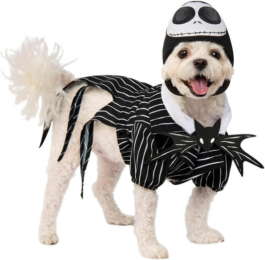Rubie's Disney: Nightmare Before Christmas Pet Costume, Jack Skellington, X-Large (200184LXL_XL)