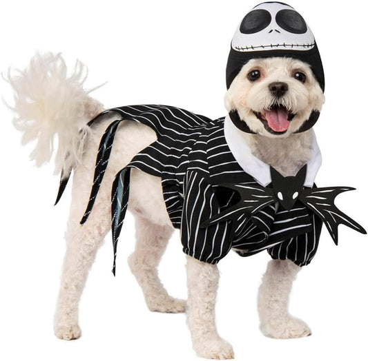 Rubie's Disney: Nightmare Before Christmas Pet Costume, Jack Skellington, Large (200184LXL_L)