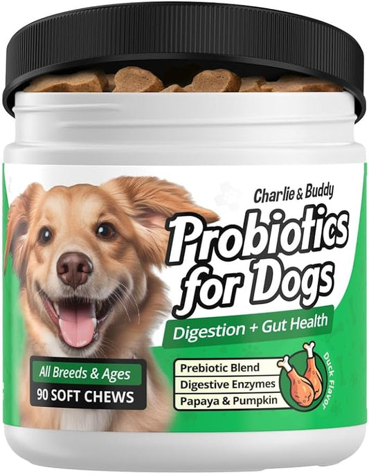 Probiotics for Dogs, Gut and Digestive Wellness