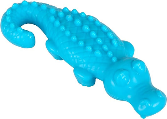 Arm & Hammer for Pets Nubbies Dental Toys Gator Dental Chew Toy for Dogs | Best Dog Chew Toy for Moderate Chewers | Reduces Plaque & Tartar Buildup Without Brushing, Gator