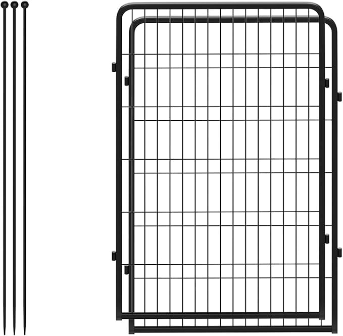 FXW Rollick Dog Playpen for Yard, RV Camping│Patented, 45 inch 2 Panels
