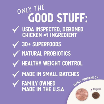 Health Extension Weight Control Dry Dog Food, Natural Food for Overweight Adult Dogs with added Vitamins & Mineral, Lite Chicken & Brown Rice Recipe (4 lbs / 1.8 kg)