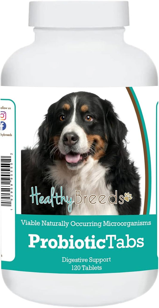 Healthy Breeds Bernese Mountain Dog Probiotic Tabs 120 Count