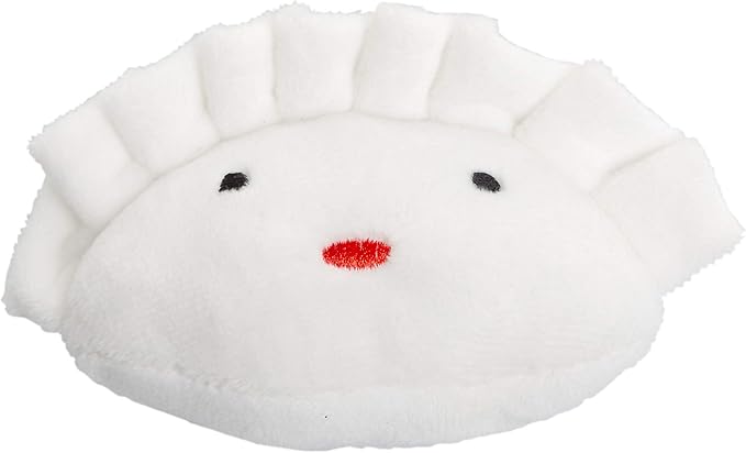 Pearhead Dim Sum Pet Toys, Squeaky Dog Toy Set, Pet Owner Must Have Dog Accessory, Set of 3, All Breed Sizes, White