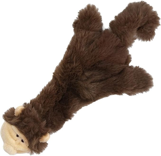Best Pet Supplies Stuffing Free Squeaky Dog Toys for Small Dogs, Medium Dogs, and Large Dogs, Durable, Best Dog Chew Toy for Teething Puppy, Indoor Play - Monkey, Small