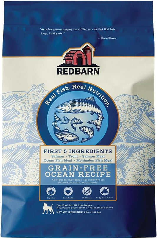 Redbarn Pet Products Grain-Free Ocean Recipe Dog Food 4lb