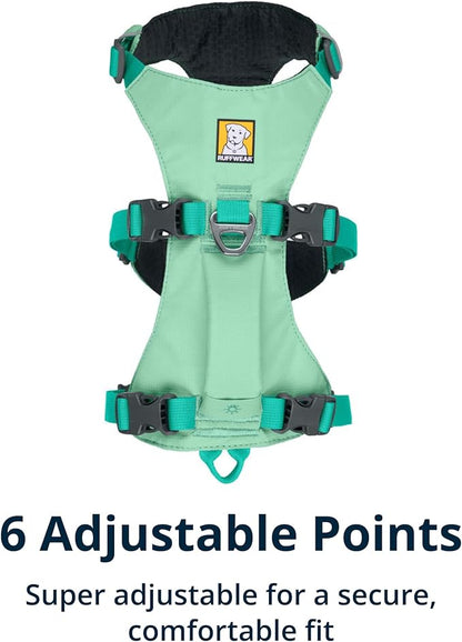 Ruffwear, Flagline Dog Harness, Lightweight and Reflective, No Pull Dog Lift Harness for Hiking, Running and Everyday Use, Sage Green, Large/X-Large