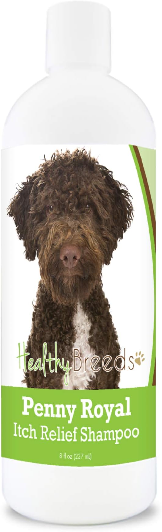 Healthy Breeds Lagotti Romagnoli Penny Royal Itch Relief Shampoo - Stop The Scratching & Relieve The Itch with Essential Oils of Eucalyptus & Cedarwood - Mint Scent - 8 oz