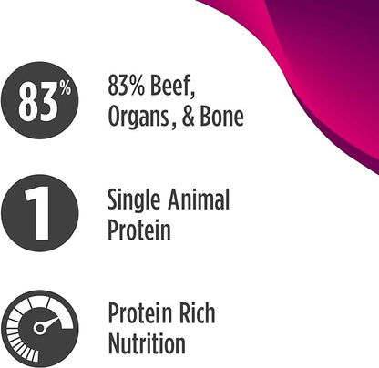 Nulo Freestyle Freeze-Dried Raw, Ultra-Rich Grain-Free Dry Dog Food for All Breeds and Life Stages with BC30 Probiotic for Digestive and Immune Health