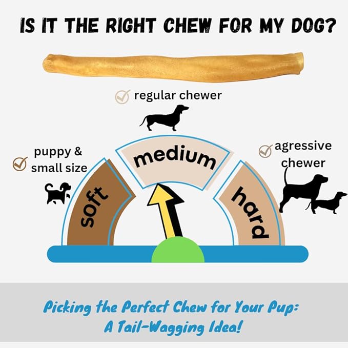 Amazing Dog Treats - Large Collagen Stick - (6 Inch - 8 Count) - Collagen Beef Cheek Rolls for Dogs - 100% Pure Collagen Sticks for Dogs - No Hide Bones for Dogs