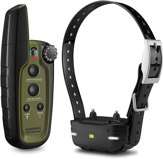 Garmin Sport PRO Bundle, Dog Training Collar and Handheld, 1handed Training of Up to 3 Dogs, Tone and Vibration