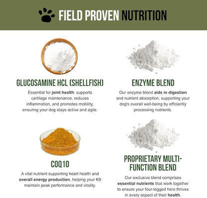 Operation Good Boy - SRE: Multi Function Supplement for Pets - 90 Count Soft Chews - 12.7 oz - Made Natural Ingredients - Veteran Owned