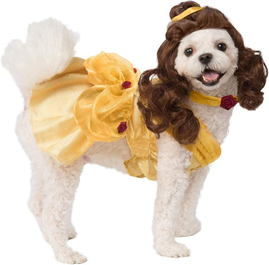 Rubie's Disney Princess Pet Costume, Belle, Large