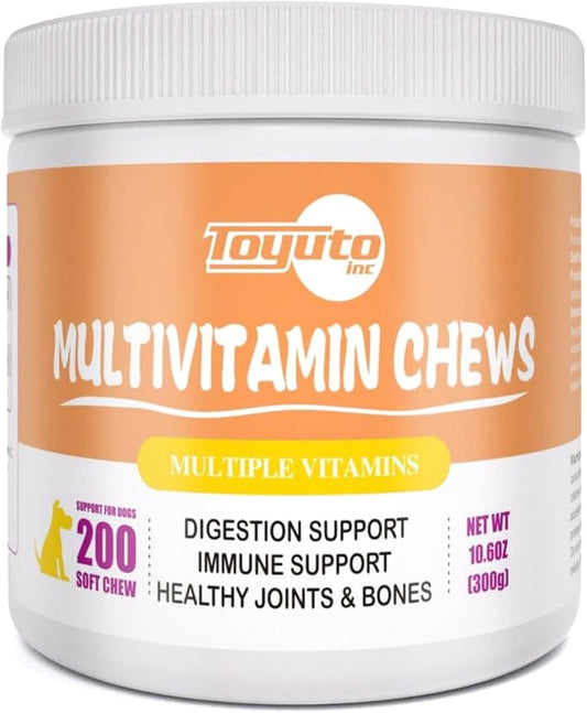 Omega-3 Multivitamin Skin and Coat Supplement for Dogs Omega 3 Fish Oil Supplement, Supports Shedding, Skin & Coat, Immunity, EPA,DHA (Heart,Bone, Multivitamin)