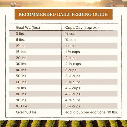 Whole Earth Farms Natural Grain Free Dry Kibble, Wholesome And Healthy Dog Food, Salmon And Whitefish Recipe - 4 LB Bag