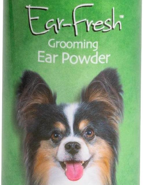Bio-Groom Ear-Fresh Dog Grooming Ear Powder – Cat & Dog Ear Cleaner, Dog Bathing Supplies, Puppy Wash, Cruelty-Free, Made in USA, Ear Powder for Dogs – 24 g 1-Pack