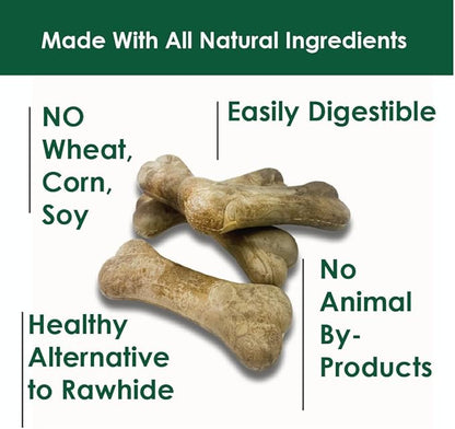 BONIES Natural Calming Multi-Pack SMALL for Dogs 5-25 LBS - Natural Dog Treat - Low Calories - Chicken Flavor - 15 Bones