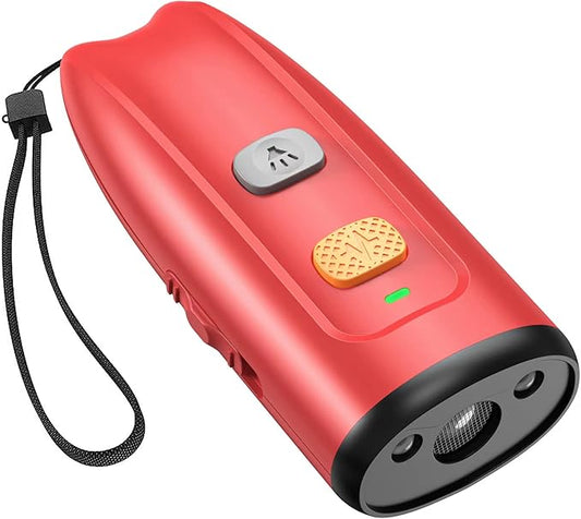 Ultrasonic Dog Barking Control Device, Anti Barking Device Dog Barking Silencer with LED Light, 3 Training Modes Dog Bark Deterrent Devices 20ft Range Dog Training & Behavior Aids w/SOS