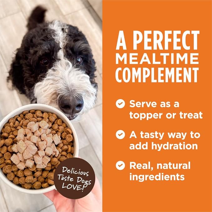 Instinct Healthy Cravings Grain Free Real Chicken Recipe Natural Wet Dog Food Topper by Nature's Variety, 3 oz. Pouches (Case of 24)