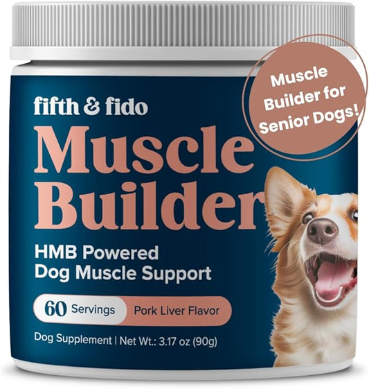 Dog Weight Gainer - Weight Gain Dog Food - Dog Protein Powder - High Calorie Weight Gainer for Dogs - Dog Muscle Builder - Puppy Weight Gainer