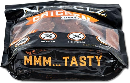 Natural Real Chicken Jerky Cuts - 2.5 lbs - Premium Dog Treats, Real Chicken, No Corn- Wheat-Soy, Training & Reward, Made in The USA