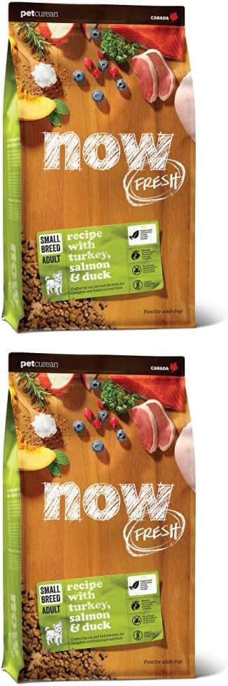 Bundle of Now Fresh Grain Free Dog Food- Turkey, Salmon & Duck 22lb+ Now Fresh Grain Free Dog Food - Turkey, Salmon & Duck 12lb
