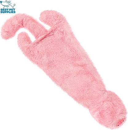 Best Pet Supplies Stuffing Free Squeaky Dog Toys for Small Dogs, Medium Dogs, and Large Dogs, Durable, Best Dog Chew Toy for Teething Puppy, Indoor Play, Holds Plastic Bottle - Pig, Medium