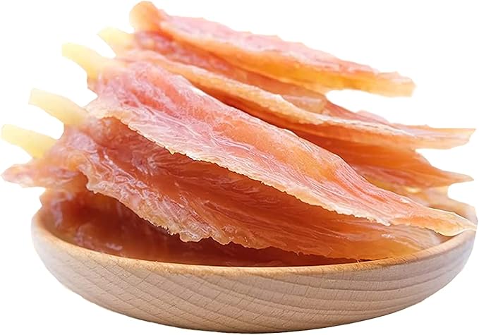 Chicken Wrapped Cod Sticks Dog Treats，Healthy Rawhide-free High Protein Chicken Tender Dog Jerky Soft Chews Training Reward for Small Medium Large Dogs 9-10 Counts