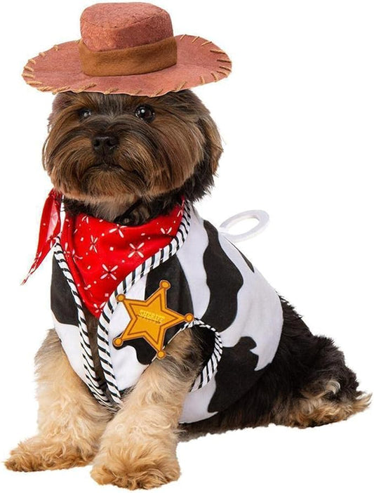Rubie's Disney Toy Story Pet Costume Accessory, Woody, Medium/Large
