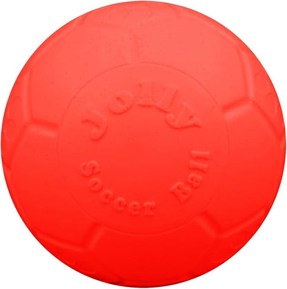 Jolly Pets Medium Soccer Ball Floating-Bouncing Dog Toy, 6 inch Diameter, Orange (SB06 OR)