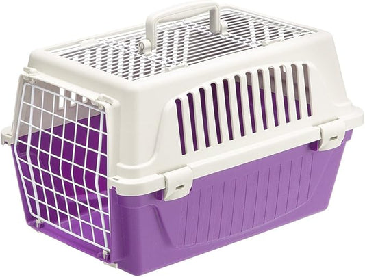 Ferplast Atlas Pet Carrier | Small Pet Carrier for Dogs & Cats w/Top & Front Door Access