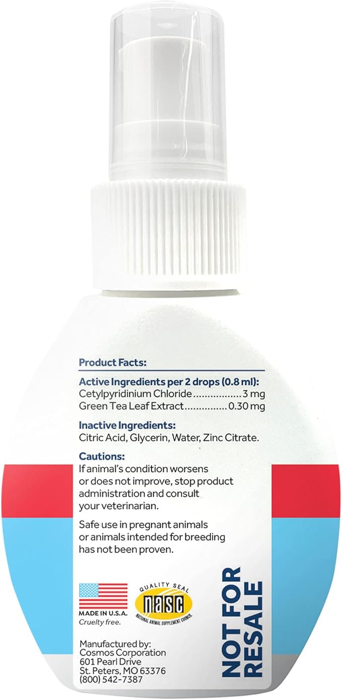Fresh Breath Certified Wellness Collection Vet Strength Total Care Kit for Large Dogs - Teeth Cleaning Kit - Removes Plaque & Tartar - Freshens Bad Dog Breath - Bonus Drops