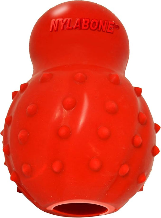 Nylabone Strong Chew Cone Stuffable Chew Toy for Dogs, Bacon Flavored Fillable Treat Toy, Small/Regular - Up to 25 Ibs. (1 Count)