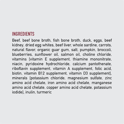 ORIJEN Beef Recipe Stew with Shredded Beef and Eggs Wet Dog Food, Grain Free Dog Food, WholePrey Ingredients, 12.8oz (Case of 12)
