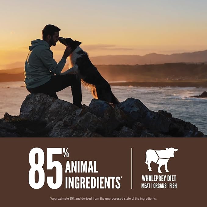 ORIJEN Dog Regional Red Recipe, 13lb, High-Protein Grain-Free Dry Dog Food, Packaging May Vary