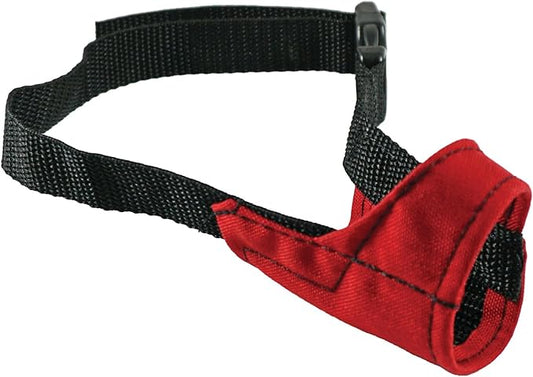 JorVet Muzzle for Dogs to Prevent Biting – Nylon Dog Muzzle Ideal for Pet Salons, Everyday Walks – Adjustable and Breathable Soft Muzzle for Small Dogs