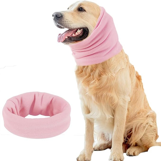 Dog Quiet Ear Covers for Ear Protection, Calming Dog Ear Muffs for Cats Dogs, Dog Hoodie for Noise Protection, Soft Warm Ear Muff for Dog Grooming Bathing