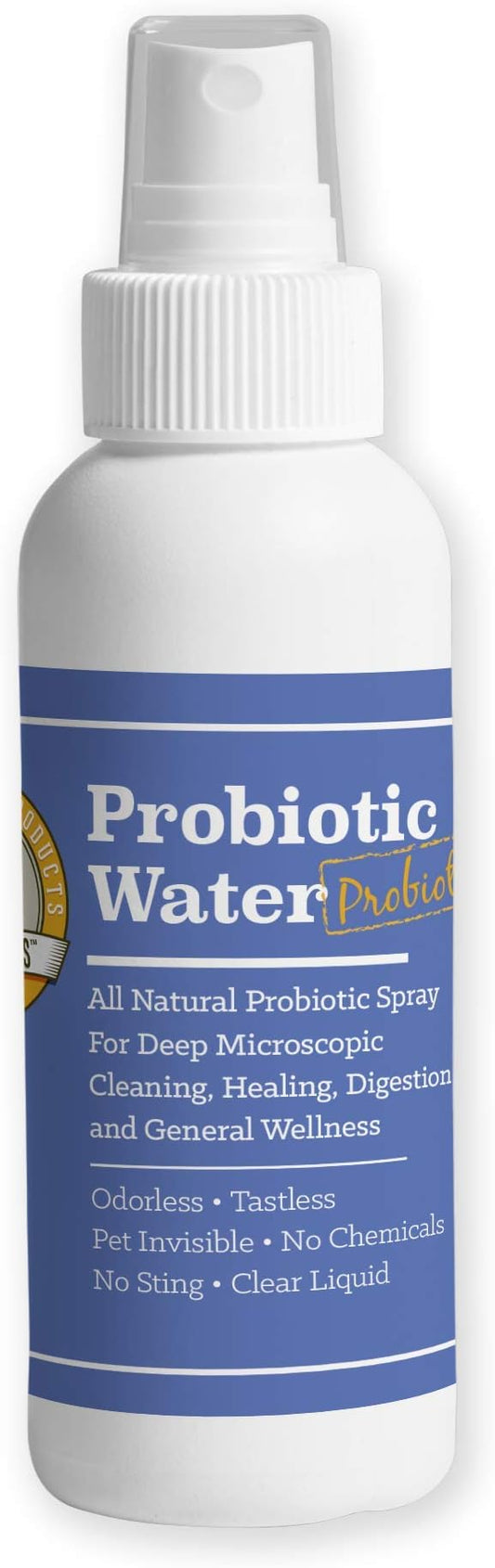 Probiotics water for dogs - Improves Dog Diarrhea - Constipation - Gas - Yeast - Bad Breath - Dog Allergies - All Natural Probiotic Spray - 2 Billion CFUs - Puppies to Seniors