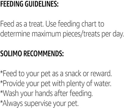 Amazon Brand - Solimo Duck Jerky Dog Treats,2 pounds
